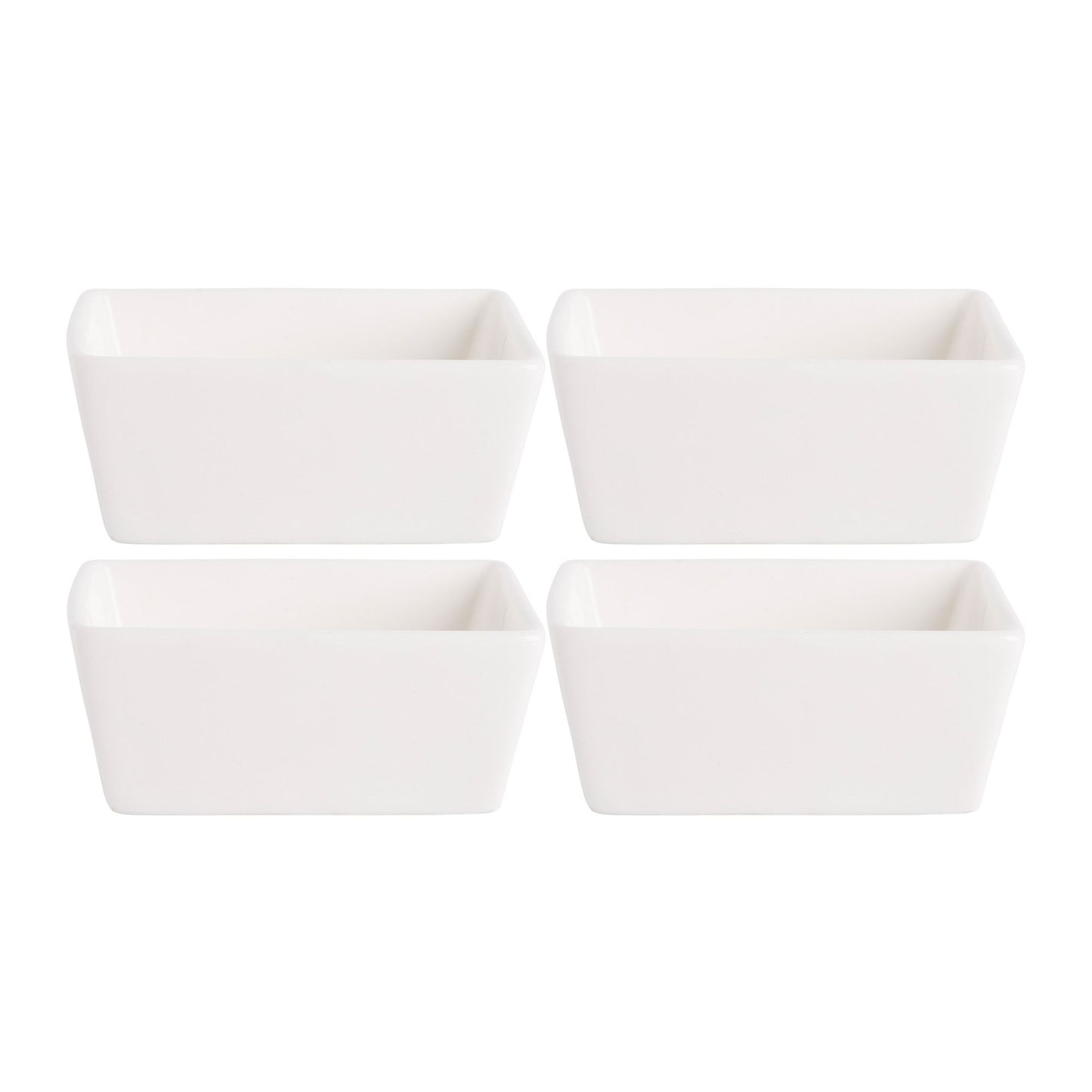 FF Set of 4 3.5" Square Bowl Mini Taster Set