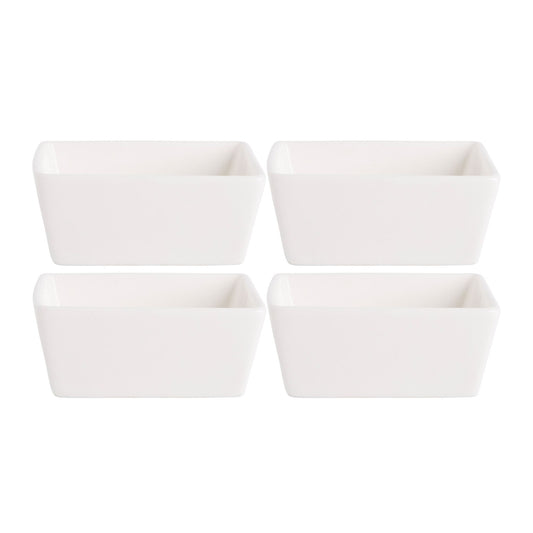 FF Set of 4 3.5" Square Bowl Mini Taster Set