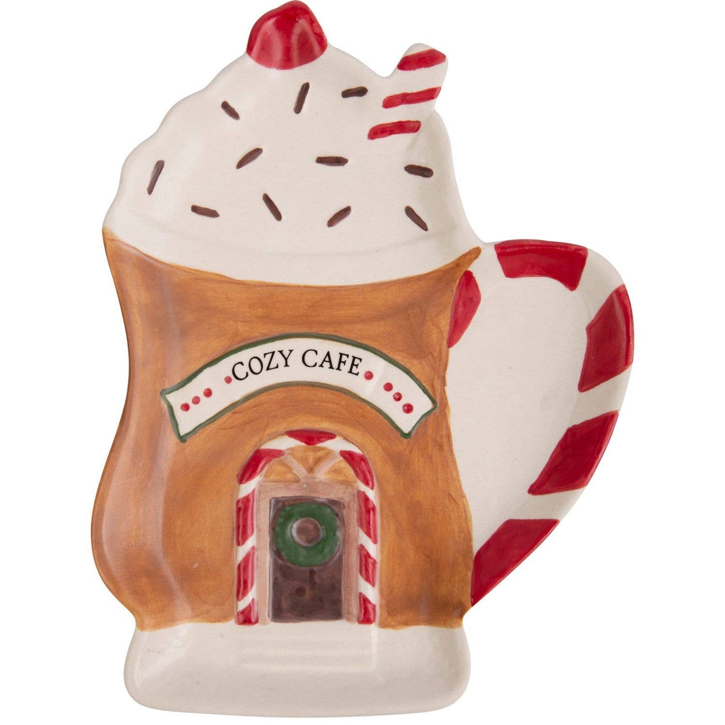 COZY CAFE COOKIE JAR MATTE