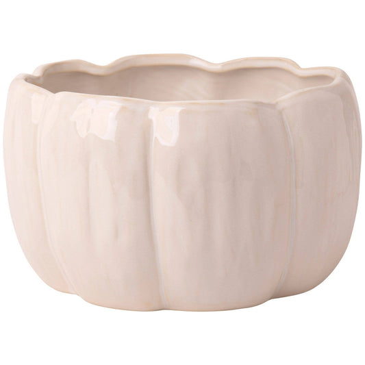 130OZ ANTQ CRM PUMPK SERV BOWL