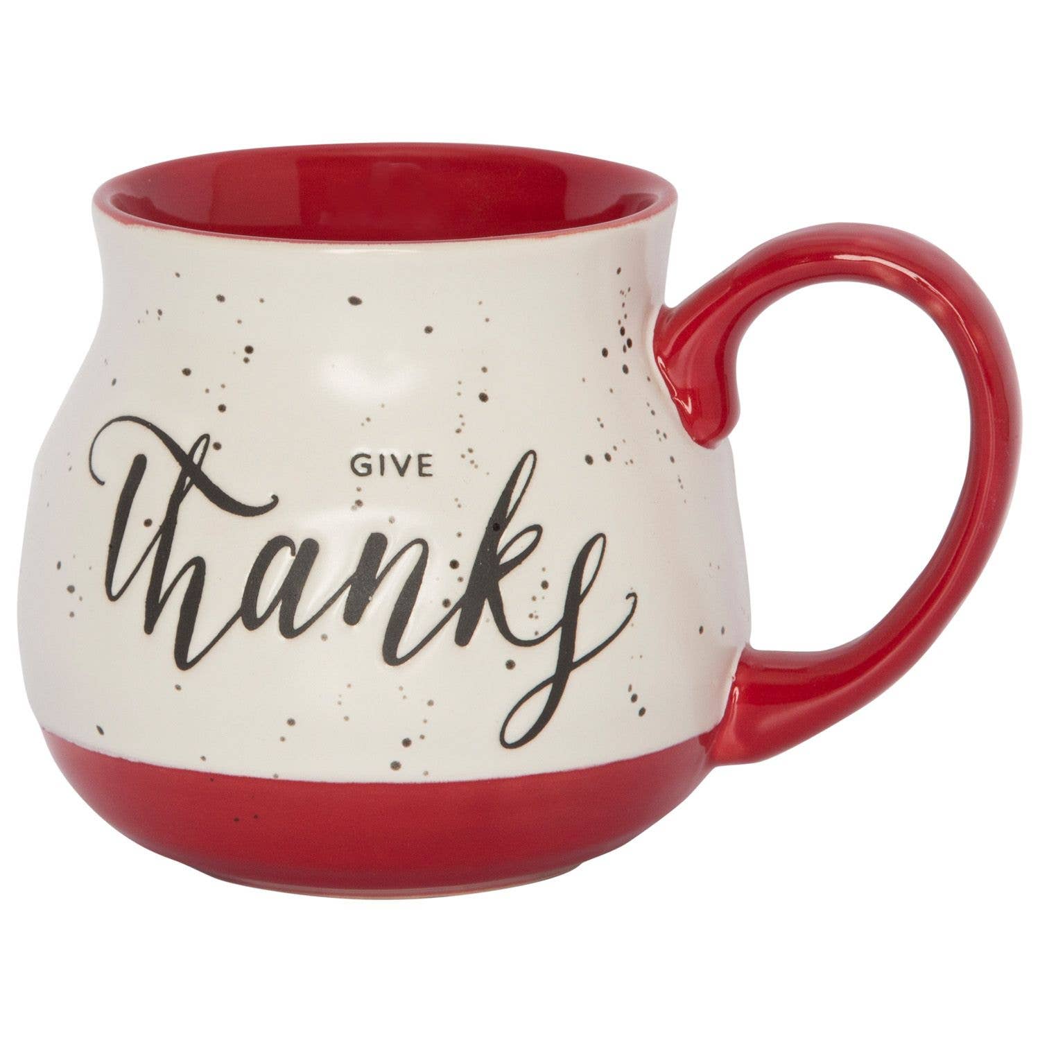 180Z GIVE THANKS MUG/SPECKLES