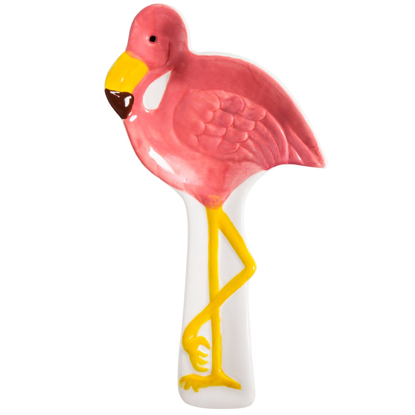 10.25"L FLAMINGO SPOON REST