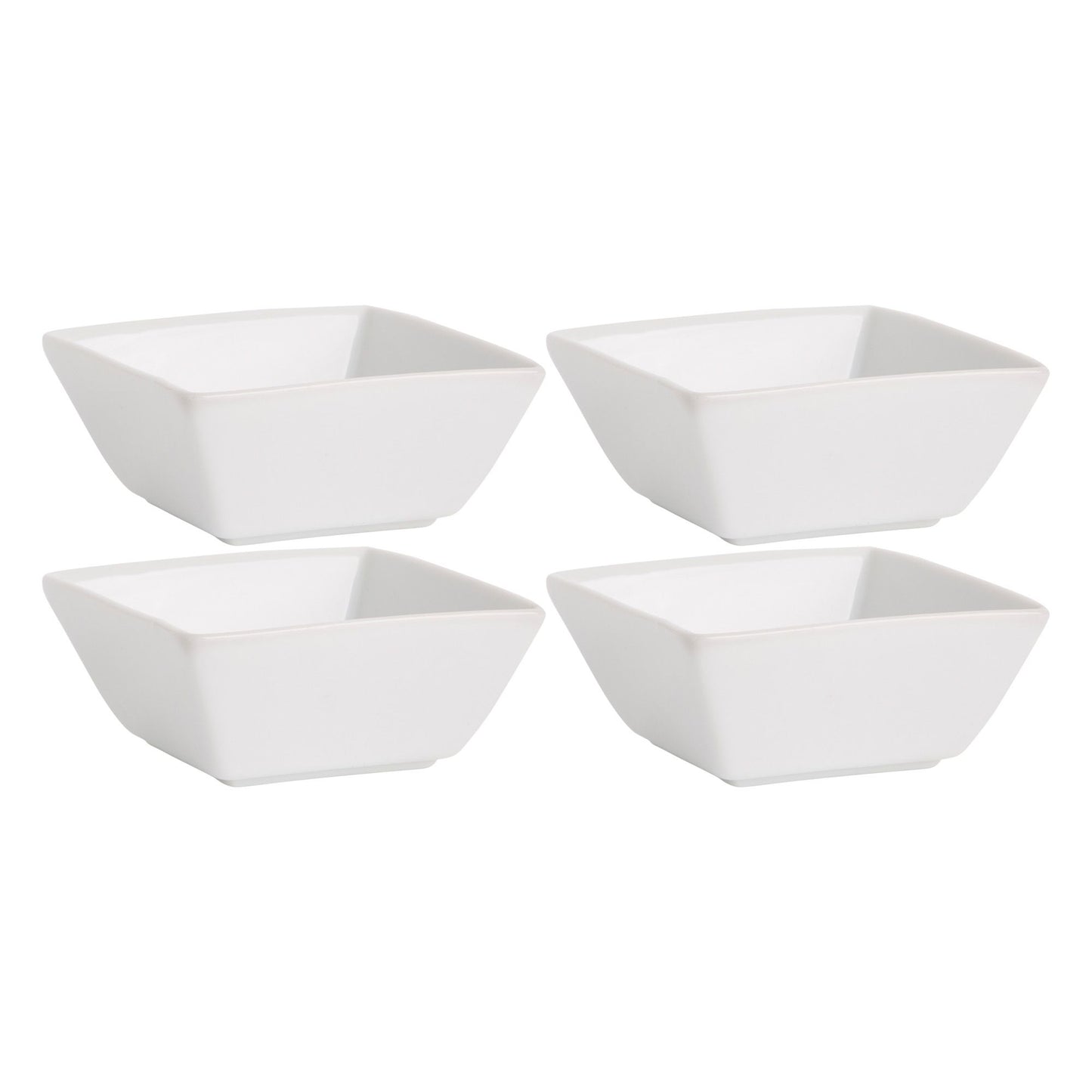 FF Set of 4 3" Square Bowl Mini Taster Set