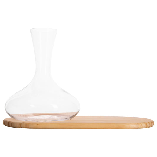 SANDRO 77oz Decanter with Wood Board