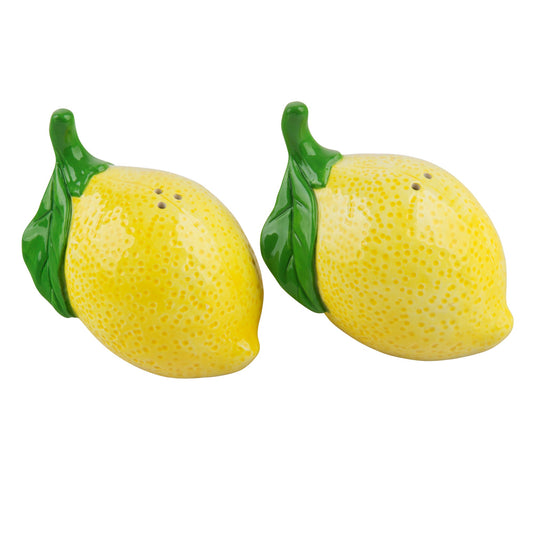 S/2 LEMON SALT & PEPPER SHAKER